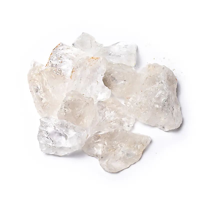 Cristal de Roche Brut -- ± 1000g; ± 3-5 cm
