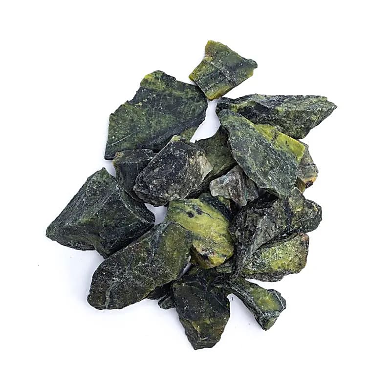 Serpentinite brute -- ±3-8cm; ±1000g