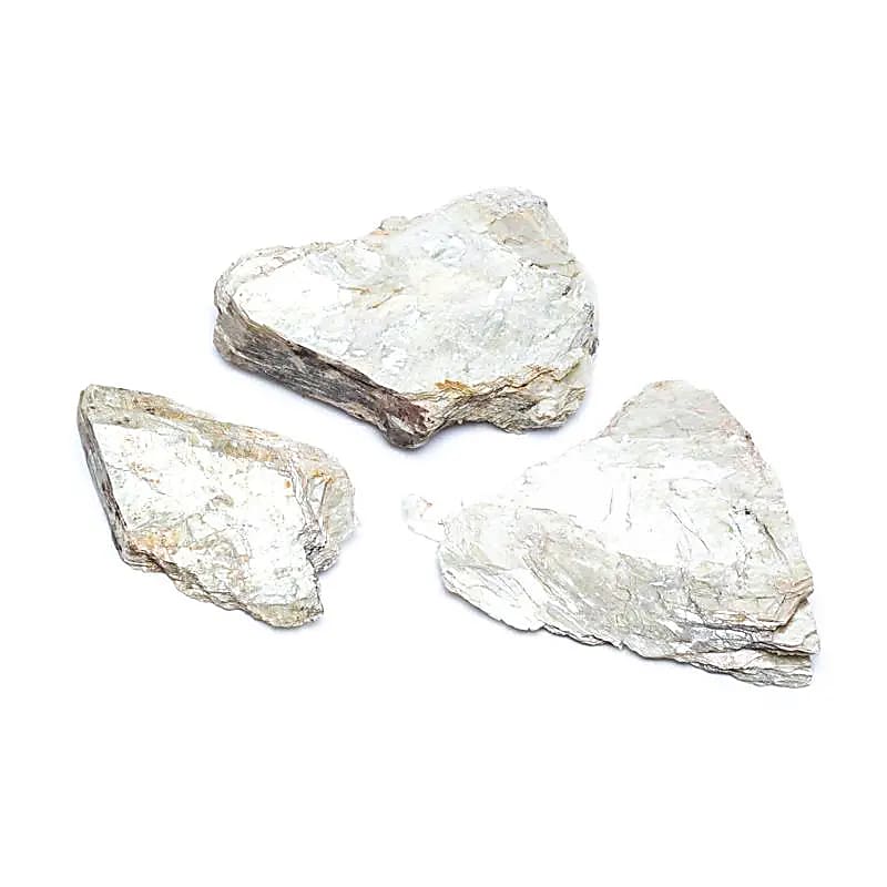 Mica doré brut -- ±10-15cm; ±1000g