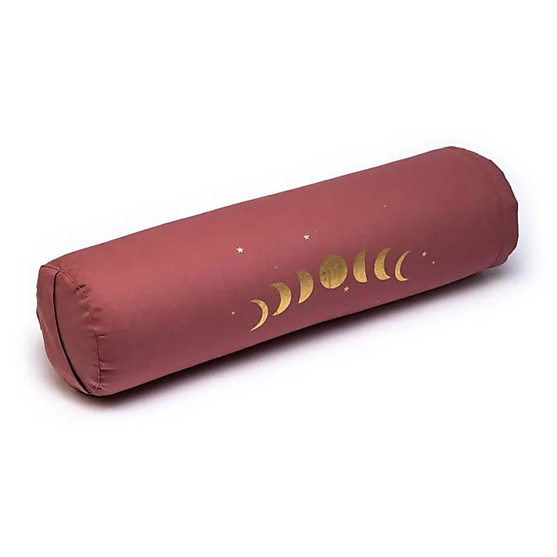 Traversin rond Phases de Lune coton BIO (OCS) -- 60x16cm; ±2300 g