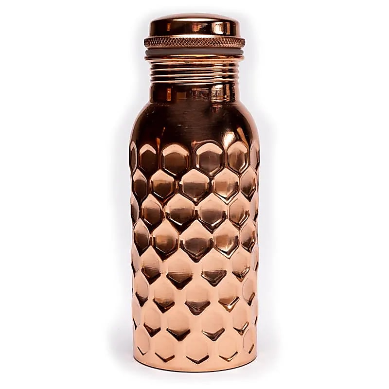 Bouteille en cuivre martelée -- 500 ml
