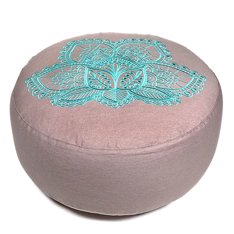 Coussin de méditation Lotus coton BIO (OCS) -- 33x17cm; ±2300g
