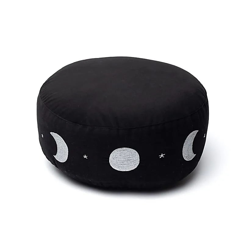 Coussin de méditation Phases de la lune -- 33x17 cm; 2100g