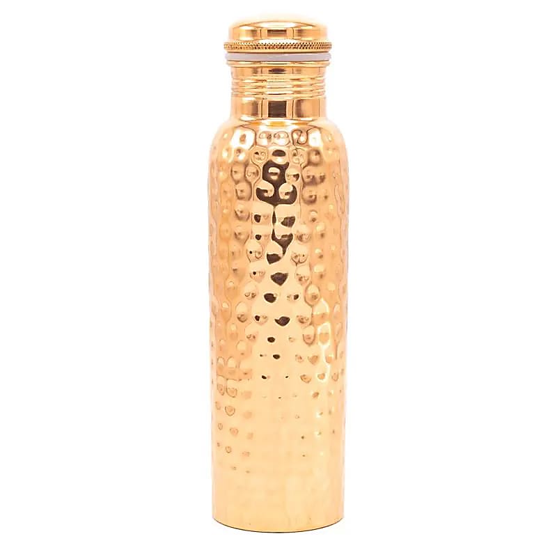 Bouteille en cuivre martelée -- 900 ml