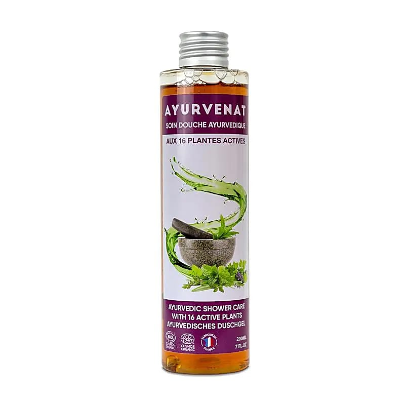 Ayurvenat Gel douche 18 herbes ayurvédiques BIO -- 200 ml