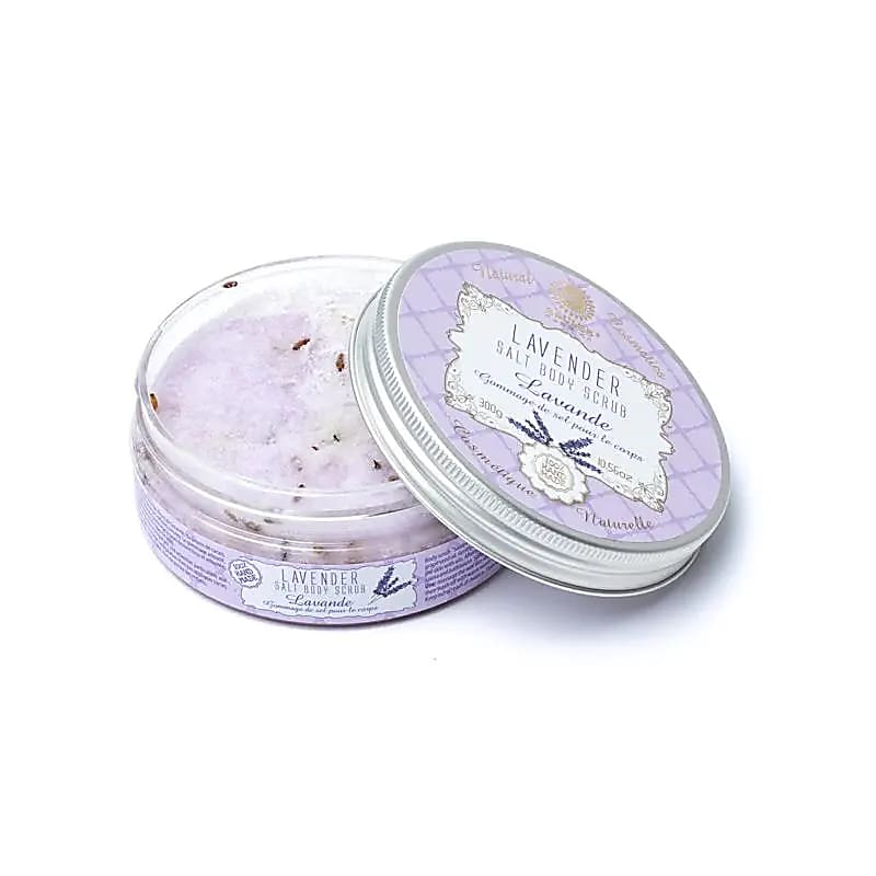 Gommage corporel au sel de mer Lavande -- 300g