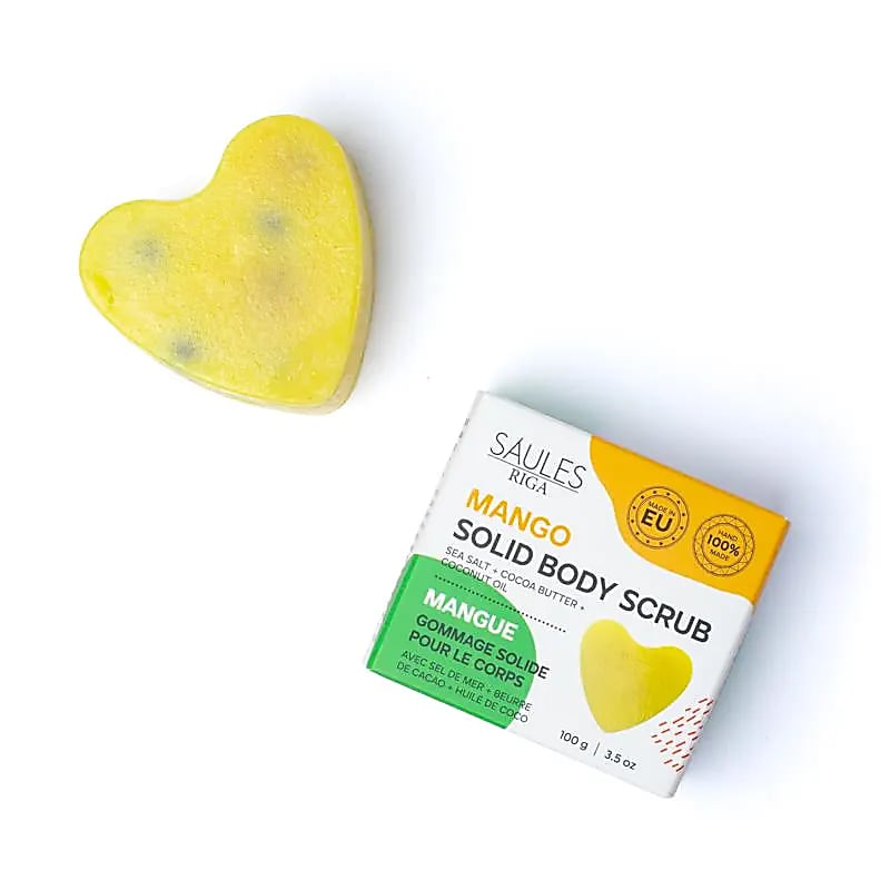 Savon exfoliant naturel Mangue -- 100g