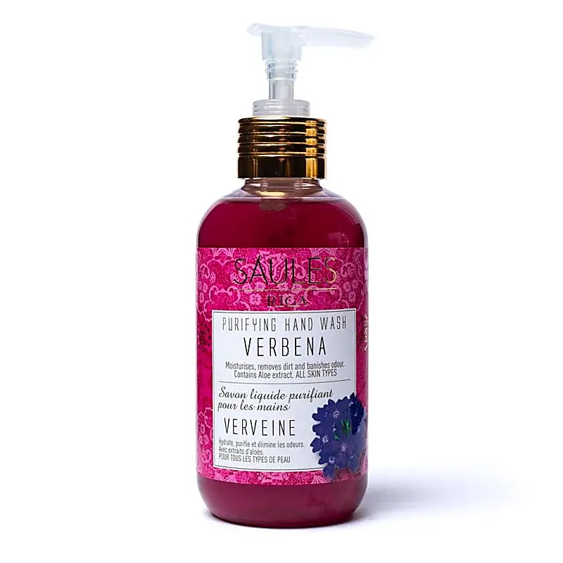 Détergeant mains naturel verveine -- 200ml