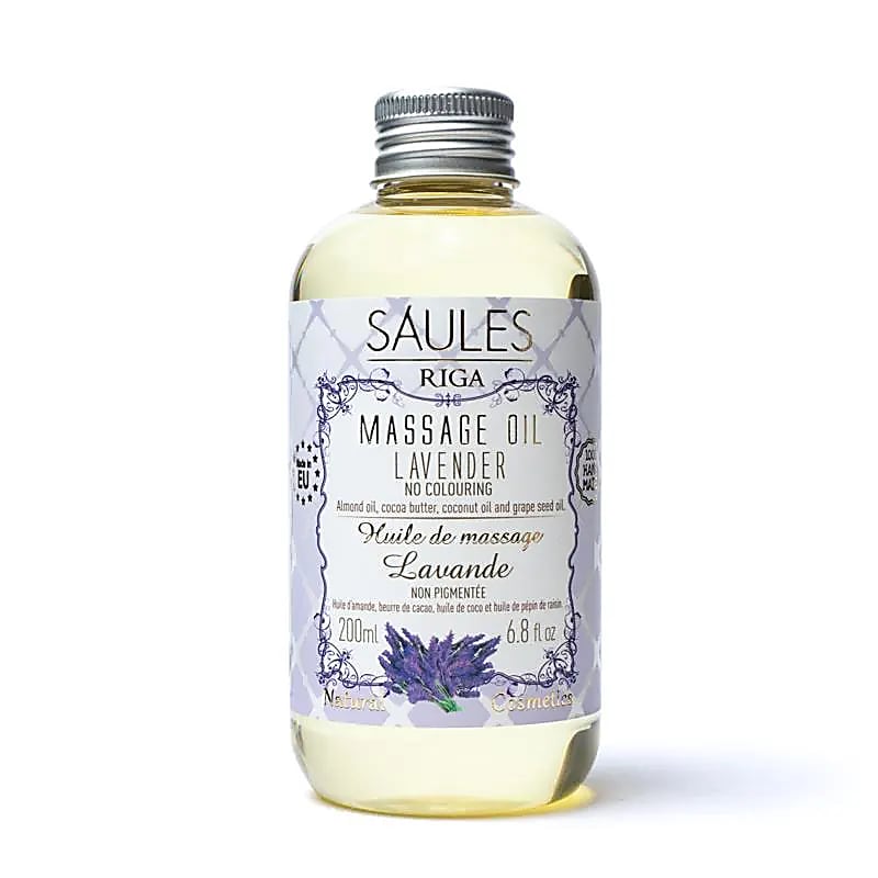 Huile de massage naturelle lavande-- 200ml