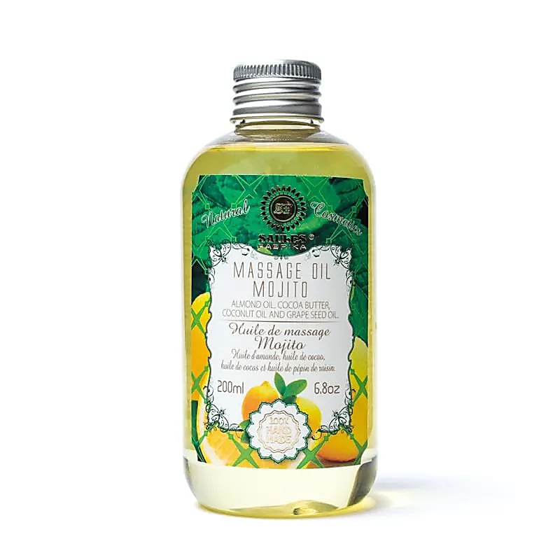Huile de massage naturelle mojito -- 200ml