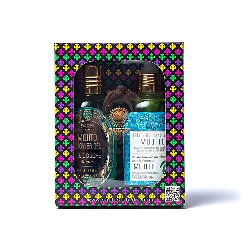 Coffret cadeau de luxe mojito -- 15,5x12x6cm