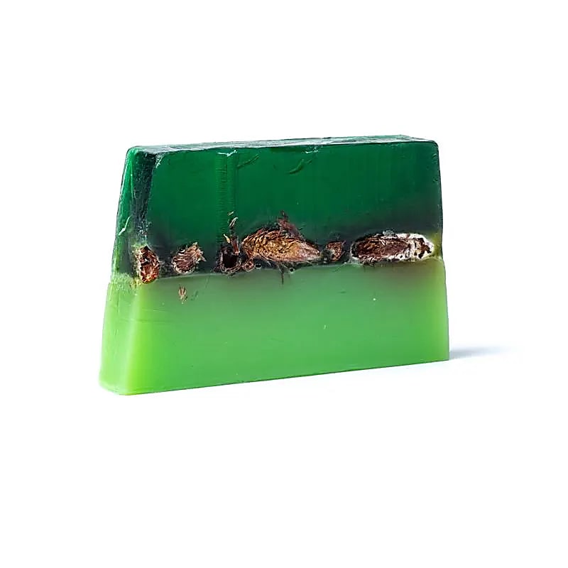 Savon fait main naturel épines de pin -- 80g