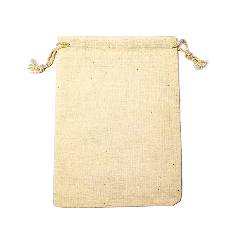 Sachet cadeau en coton L -- 17x23cm