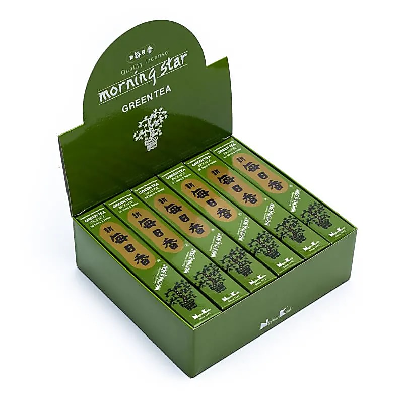 Encens Morning star - Thé vert -- 20 g