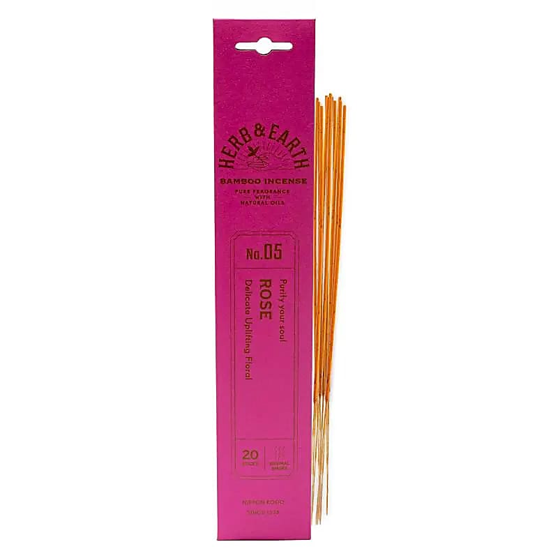 Nippon Kodo Encens Rose Herb & Earth -- 8 g