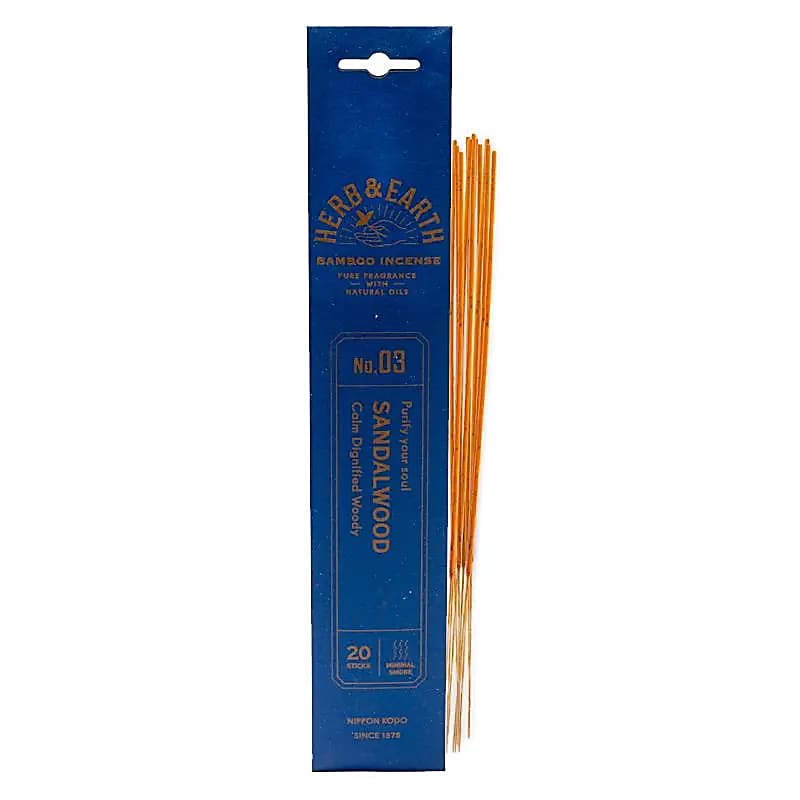 Nippon Kodo Encens Santal Herb & Earth -- 8 g