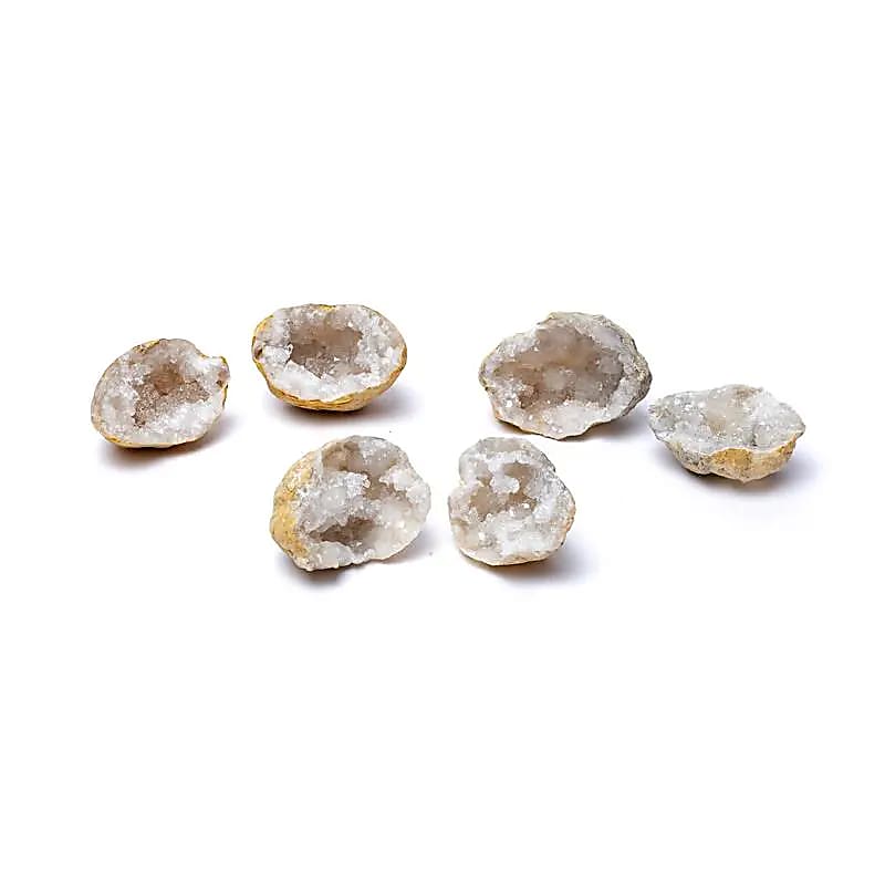 Géode de calcite (brisée) -- ±56g