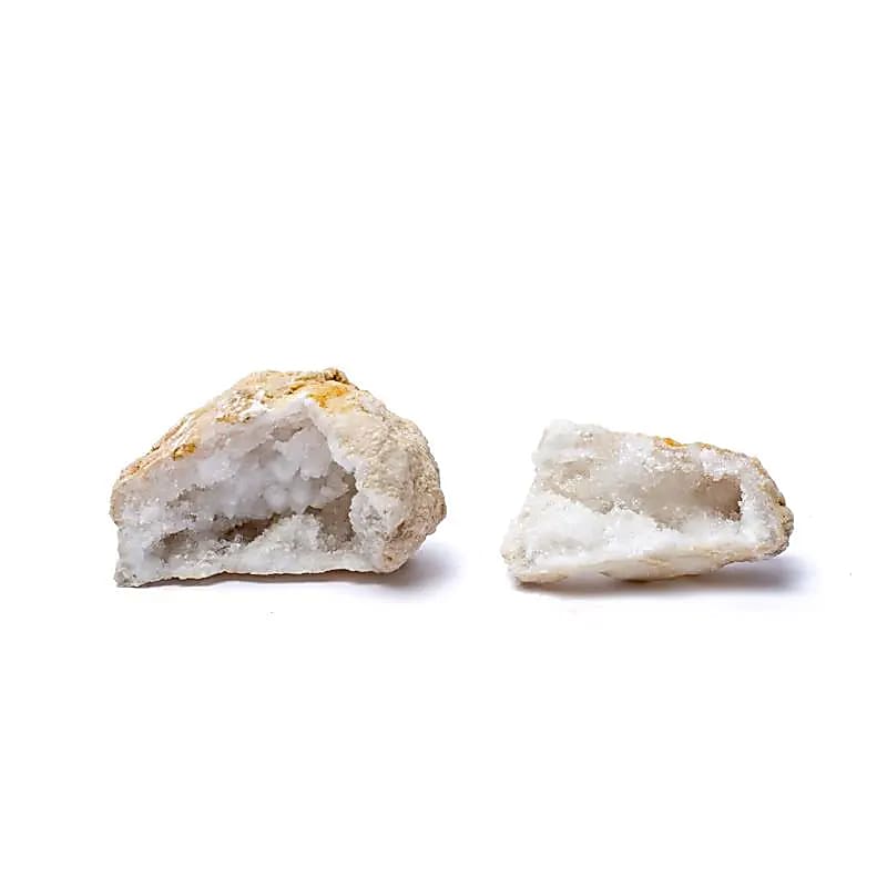 Géode de calcite (brisée) -- ±288g
