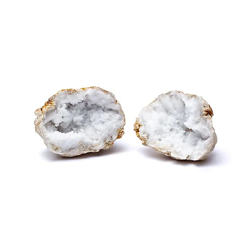 Géode de calcite (brisée) -- ±418g