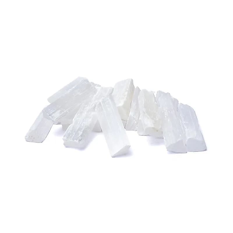 Bâtons de sélénite – ±500g; ±6-8cm
