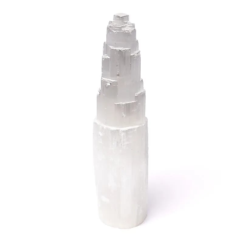 Lampe iceberg en sélénite -- ±40x10cm