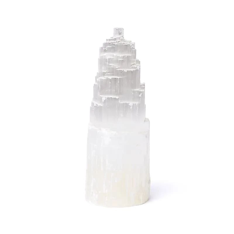Lampe iceberg en sélénite -- ±25x9cm