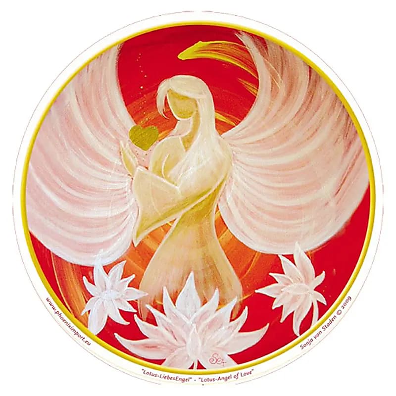 Adhésif verre/fenêtre Ange de l'Amour -- 11.7cm