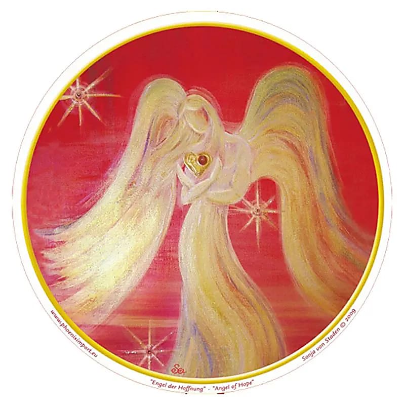 Adhésif verre/fenêtre Ange de l'Espoir -- 11.7cm