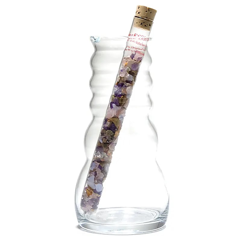 Bâton de gemmes mélange des 5 éléments -- 24 cm