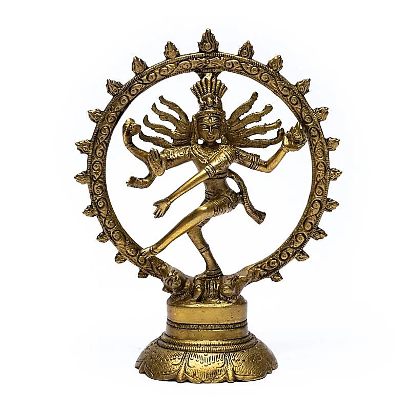 Shiva Nataraj laiton monochrome -- 702 g; 20 cm