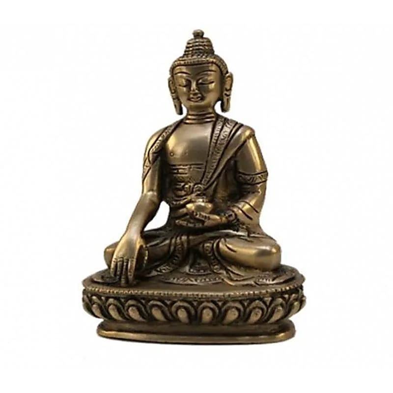 Bouddha Akshobya statue -- 800 g; 14 cm