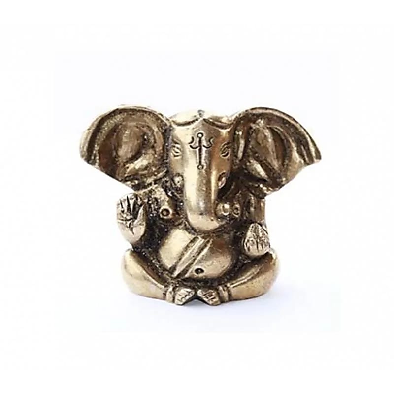 Appu Ganesh laiton miniature -- 100 g; 4.5 cm