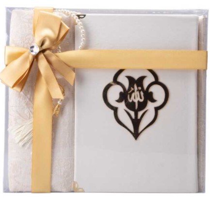 GRAND COFFRET BLANC  CORAN T