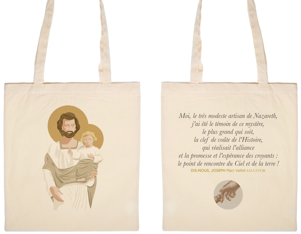 Sac soufflet Dis nous, Joseph