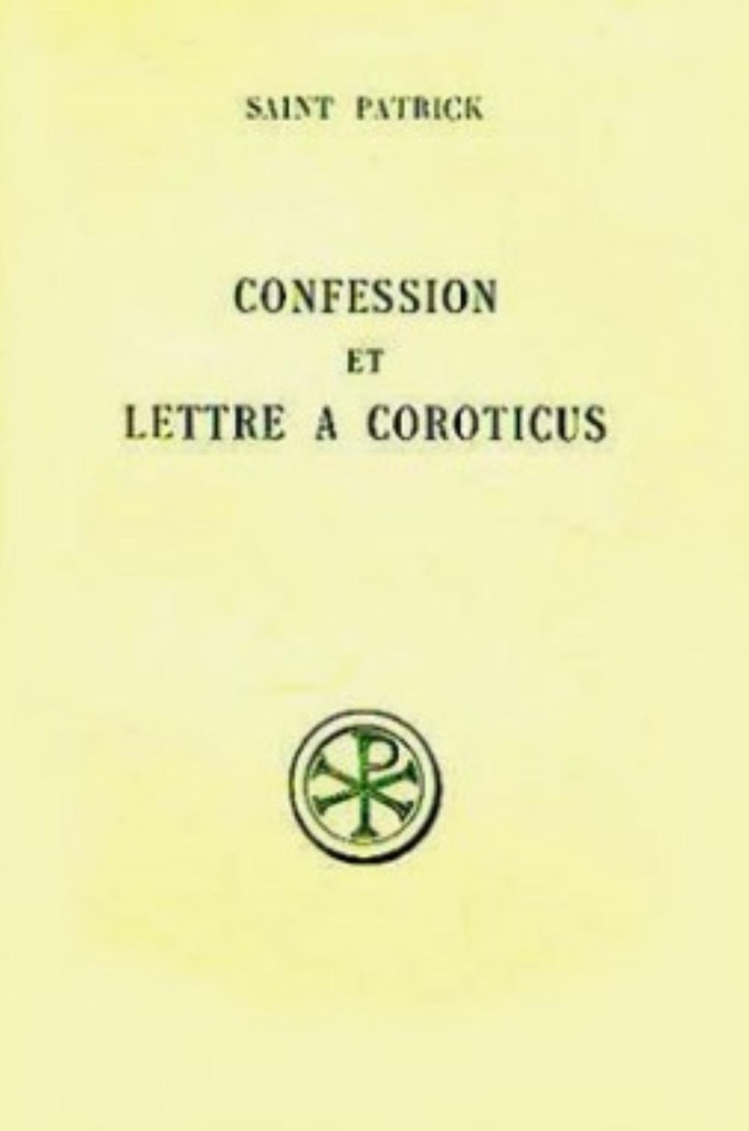 Confession et lettre à Coroticus