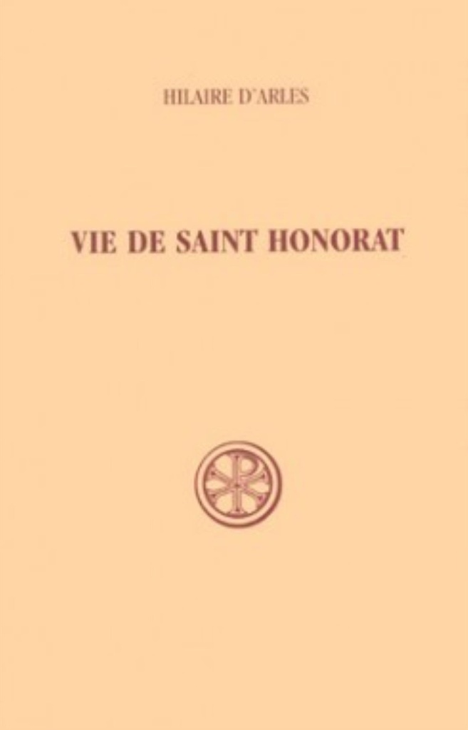 SC 235 VIE DE SAINT HONORAT