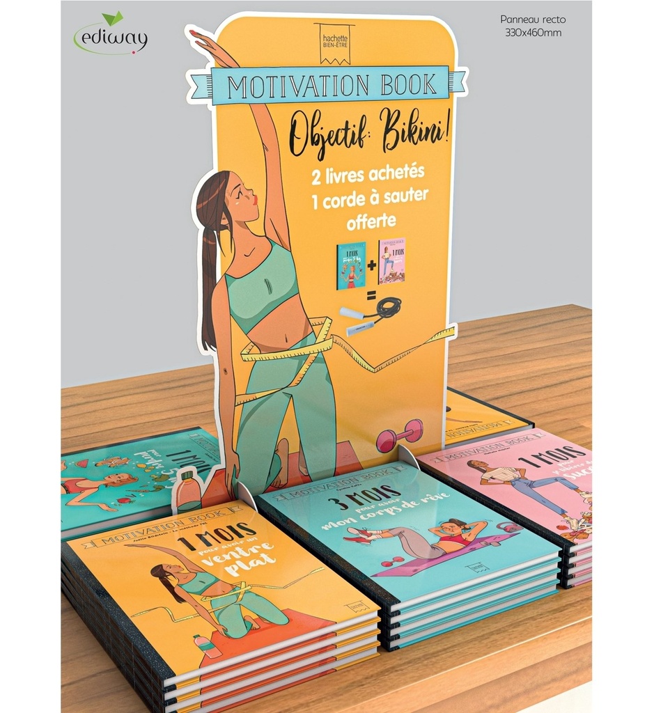 COLIS 30 ex + 8 primes MOTIVATION BOOKS AVRIL 2020