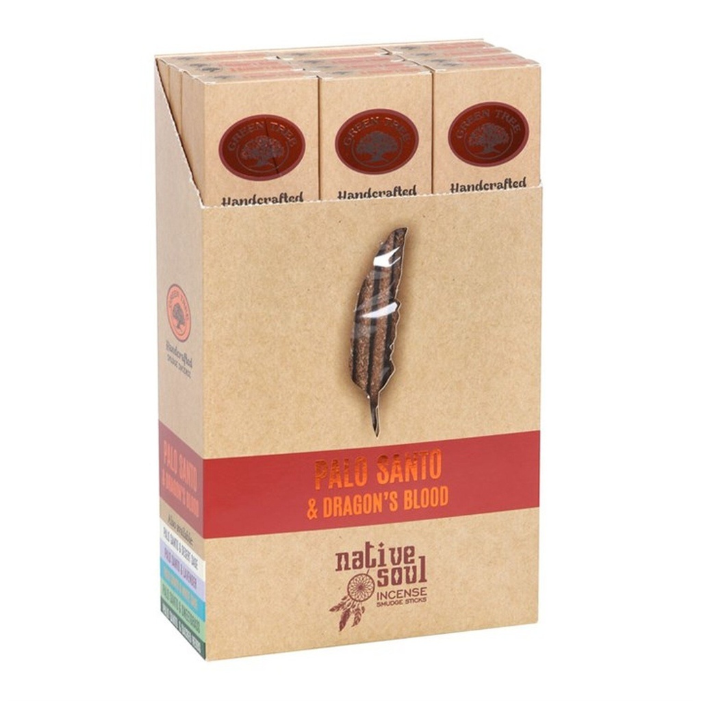 Encens Green Tree Native Soul Palo Santo & Sang de dragon - 15 grs