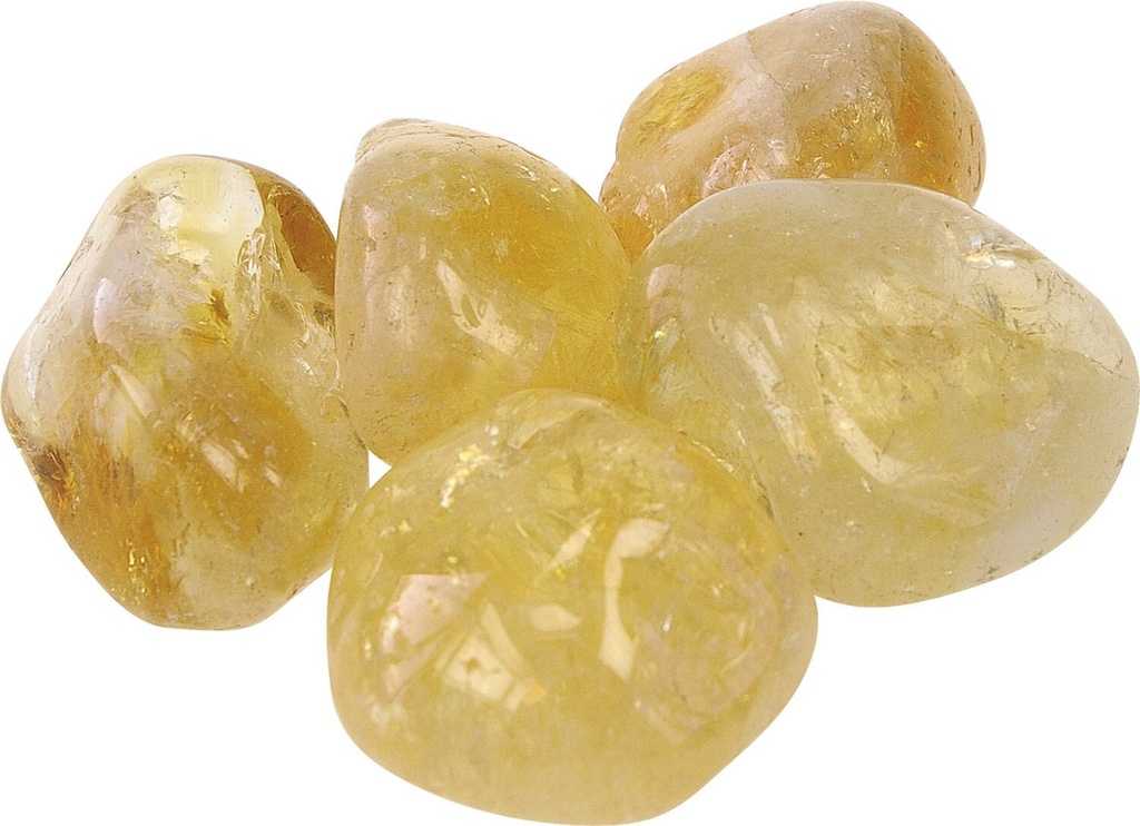 Pierres Roulées - Citrine (Améthyste Chauffée) - Sachet 500 grs