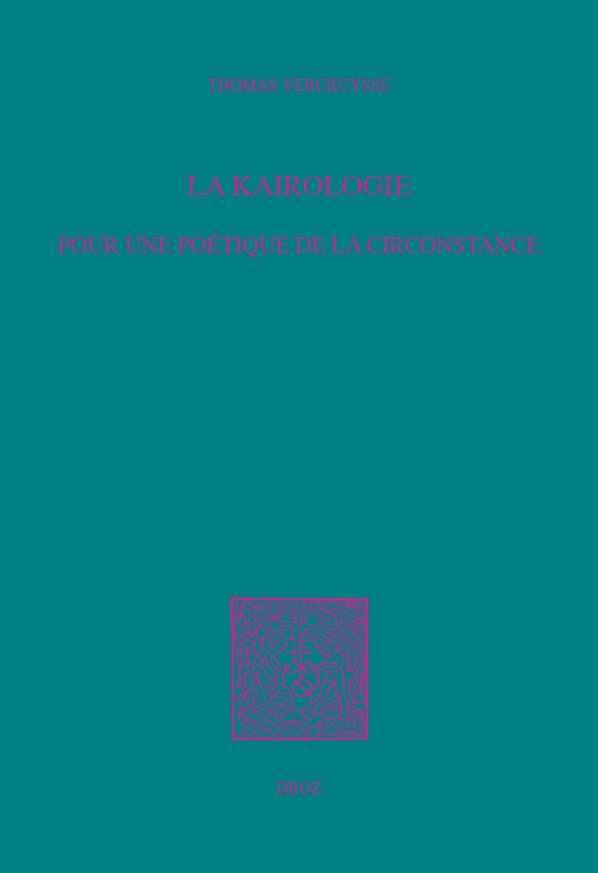 La kairologie