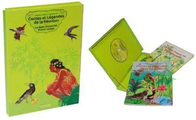 CONTES ET LEGENDES DE L'ILE DE LA REUNION COFFRET AVEC CD'AUDIO