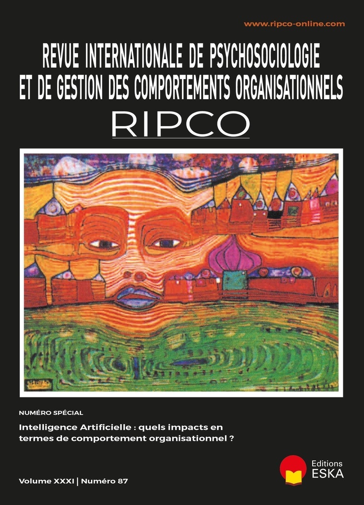 L'intelligence artificielle: quels impacts en termes de comportement organisationnel?