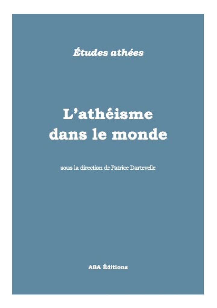 L'ATHEISME DANS LE MONDE