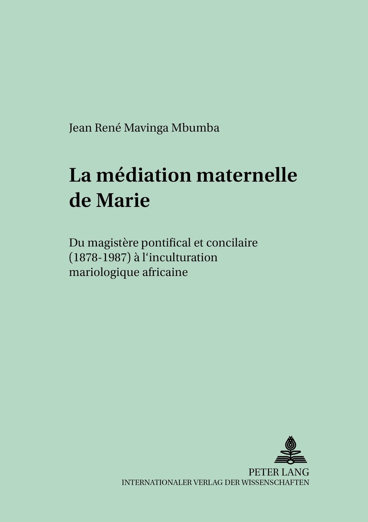 LA MEDIATION MATERNELLE DE MARIE