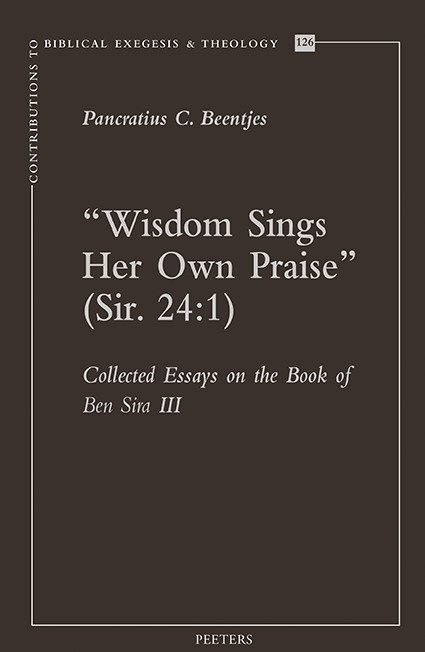 “Wisdom Sings Her Own Praise” (Sir. 24:1)
