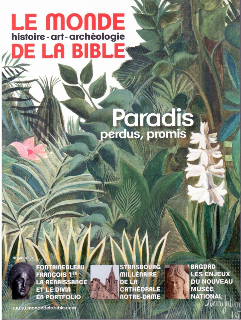 Monde bible 213 paradis promis paradis perdus