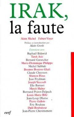 IRAK, LA FAUTE